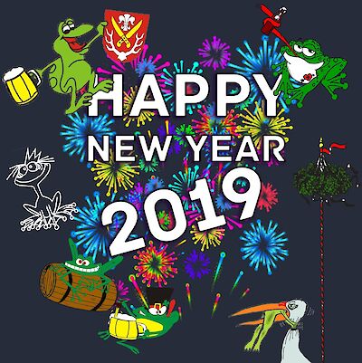 Guten Rutsch ins neue Jahr 2019!